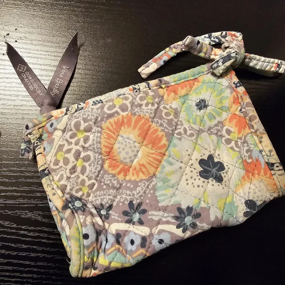 Vera Bradley Colorful‎ Floral Cosmetic Bag